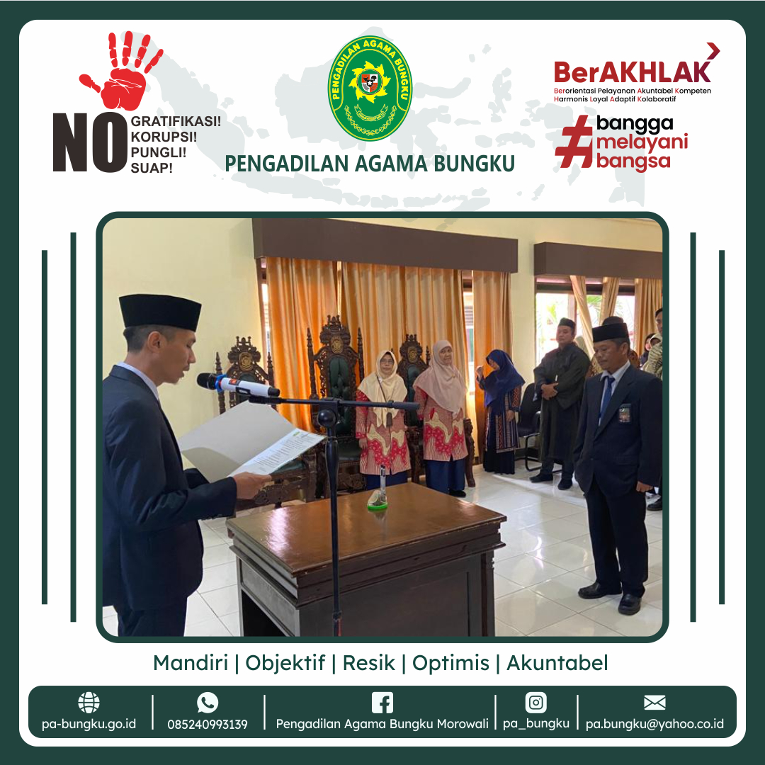 pelantikan sekretaris 1