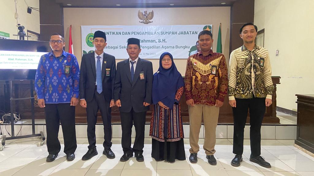 pelantikan sekretaris 2